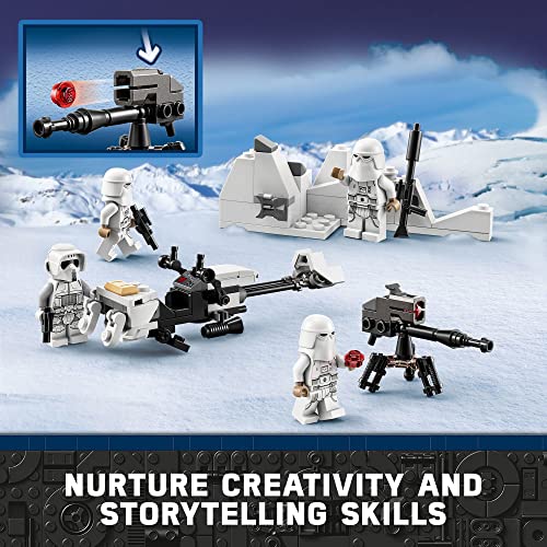 LEGO Star Wars Snowtrooper Battle Pack 75320 Set, Building Toy with 4 Figures, Blasters and Speeder Bike P525932