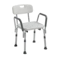 Bath Bench with Back and Padded Arms R189