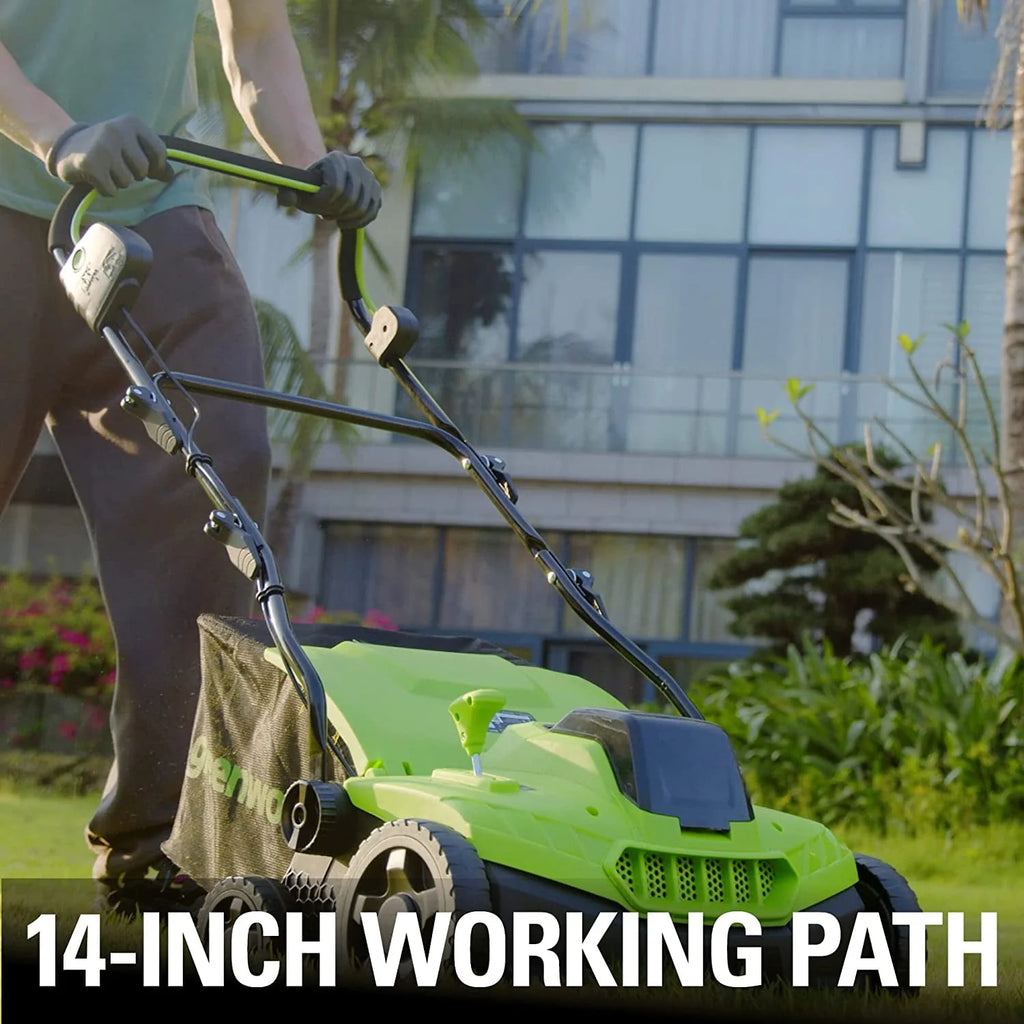 40V 2-In-1 Dethatcher Scarifier with 5Ah Battery and Charger W2277