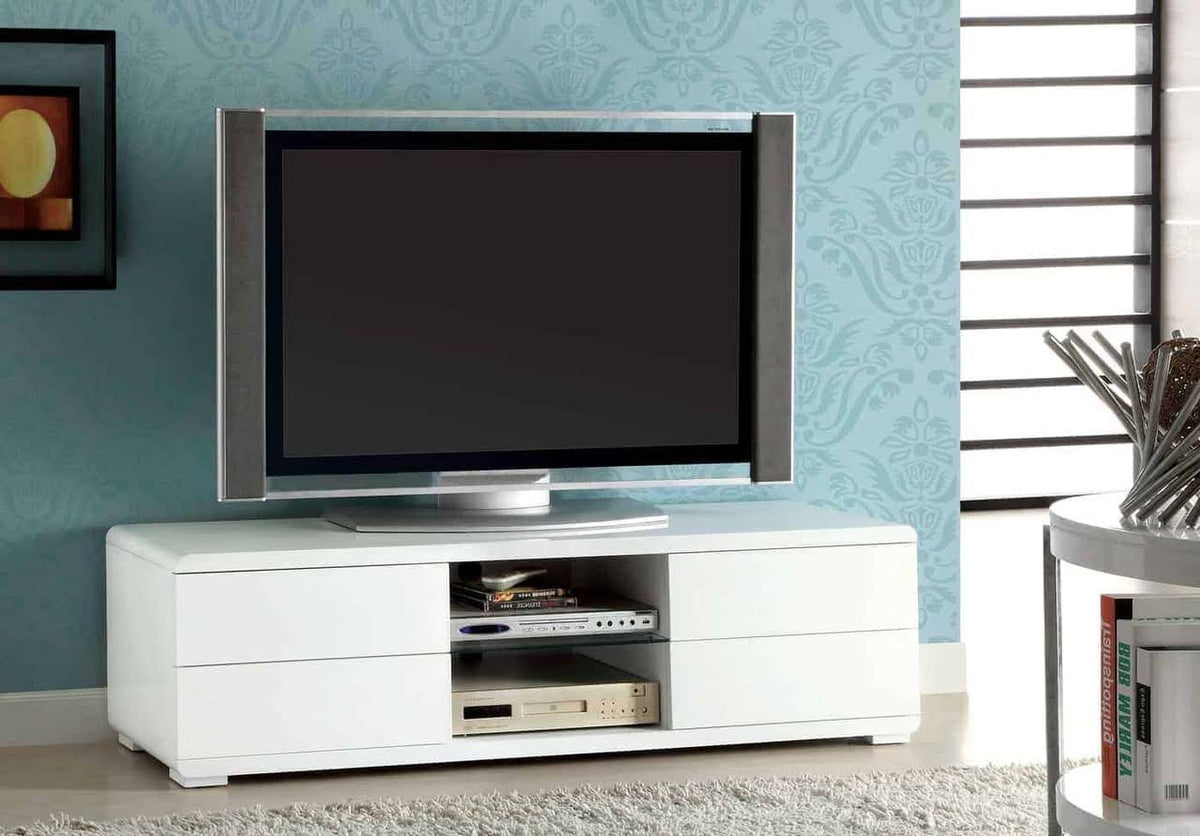 White TV Stand A17966
