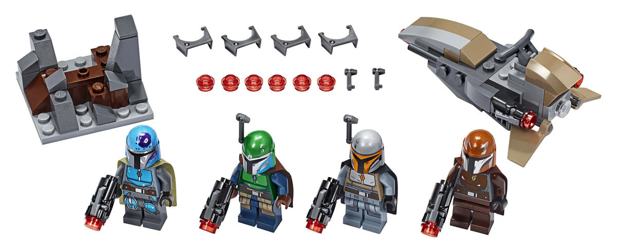 Mandalorian Battle Pack Building Kit 102 Pieces Y712997