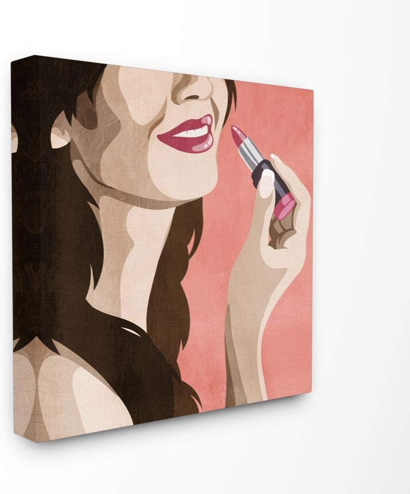 Pink Painting Canvas Wall Art L8217