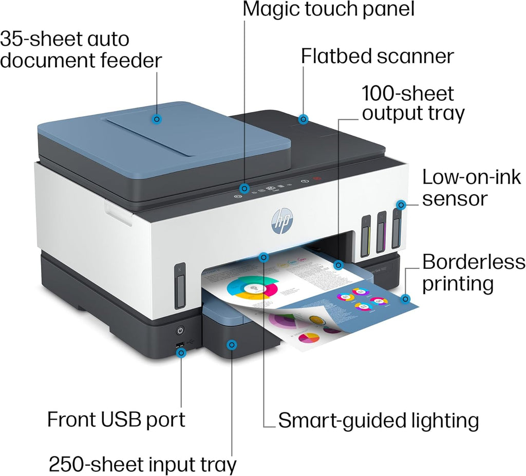Smart Tank All-in-One Ink Tank Printer with 2 years of ink included H541327