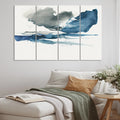 Abstract Liquid Ink Multipanel Wall Decor 48 In. Wide X 28 In. High C41770
