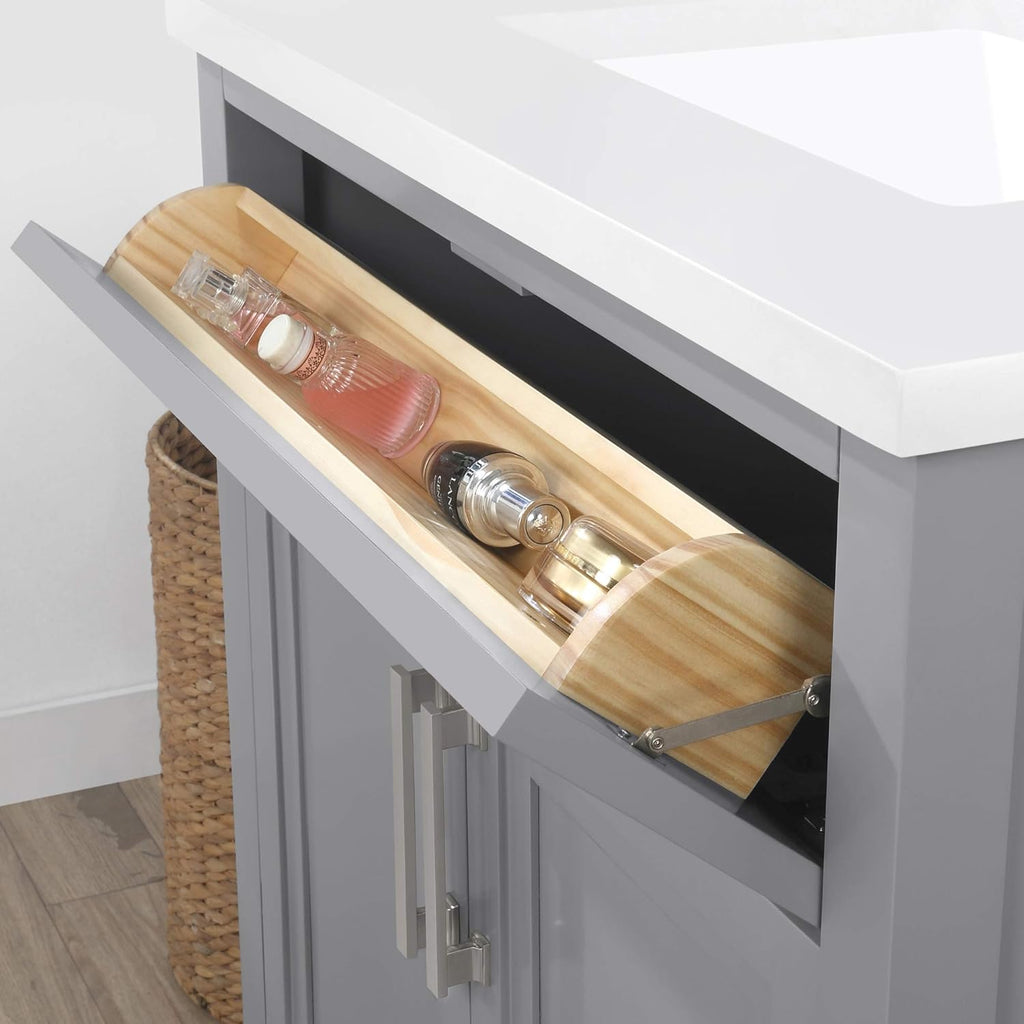 Single Sink Bathroom Vanity in American Grey S93079