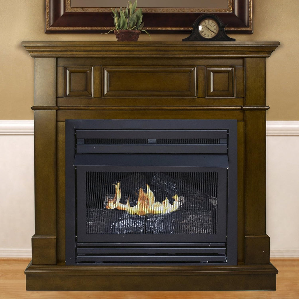 42 Natural Gas Vent Free Fireplace System 27,500 BTU I209