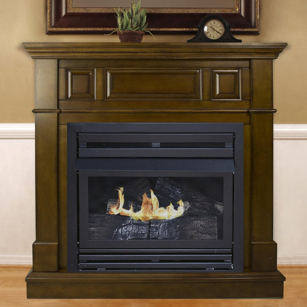 42 Natural Gas Vent Free Fireplace System 27,500 BTU I209