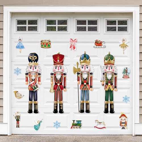 19 Pcs Christmas Garage Door Decoration Magnet I2136