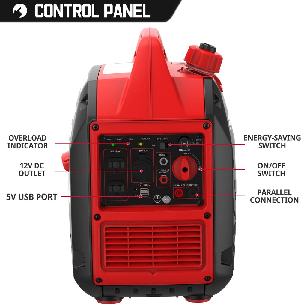 2500W Portable Inverter Gas Generator G8928