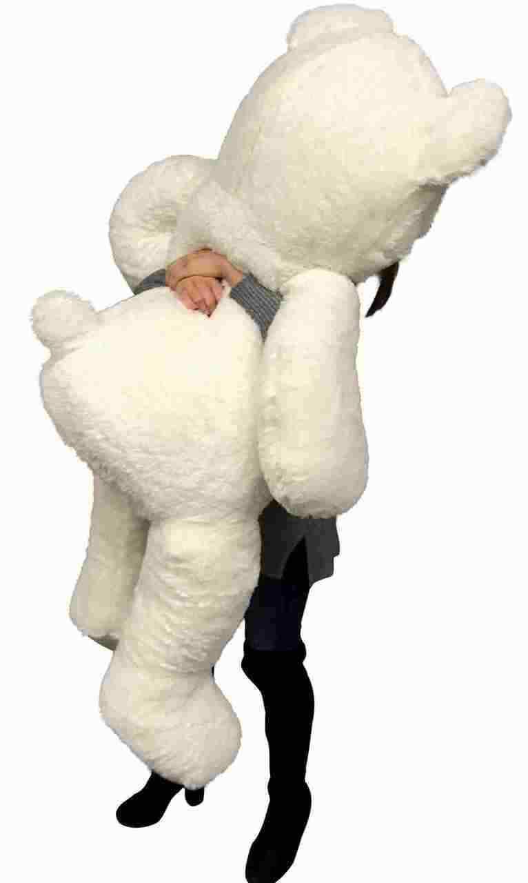 White 5 Feet Tall Plush Stuffed Animal F6740