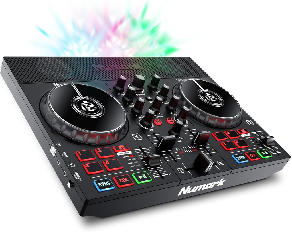 DJ Controller with Built in Speakers and DJ Mixer E981