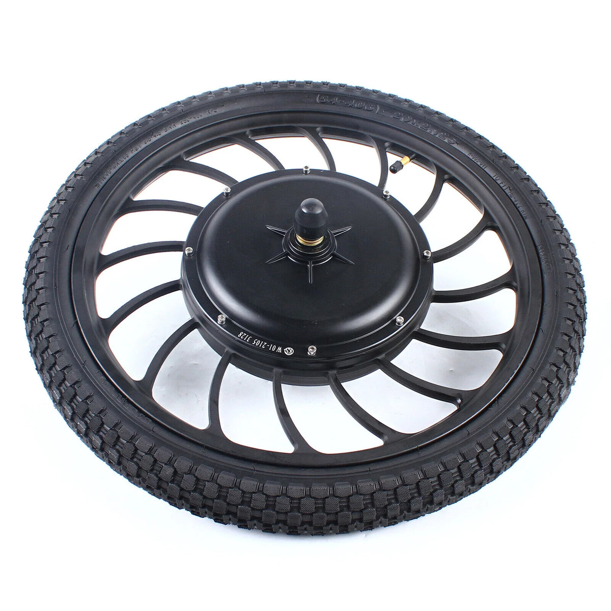 20" E-Bike Front Rear Wheel Conversion Kit Brushless Gearless Hub Motor W88940