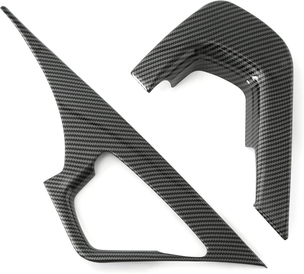 Carbon Fiber Central Control Armrest Cover Trim for 2014-2019 Chevrolet Corvette C7 C944847