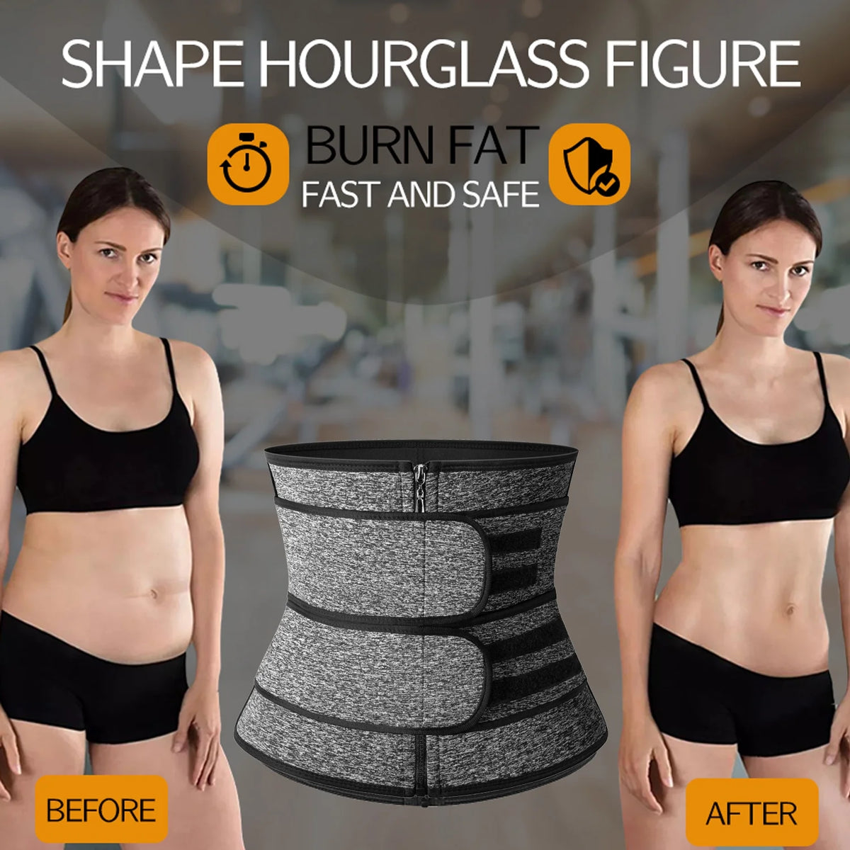 Waist Trainer Trimmer Body Shaper Belt C366562