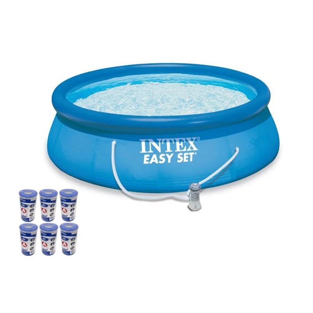 15' x 48 Above Ground Swimming Pool with 6 Replacement Filters A630