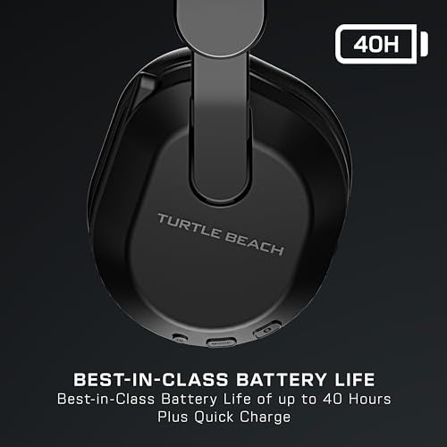 Wireless Gaming Headset with Bluetooth, Memory Foam Cushions, Flip-to-Mute Mic Q454