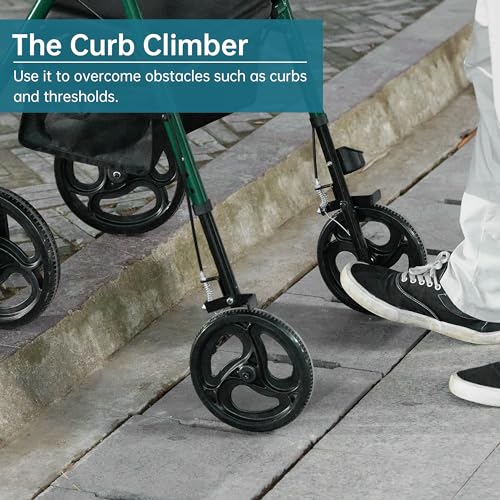 Green Rollator Walker with 10" Wheels R902
