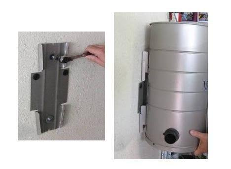 Wall Mounted Garage and Car Vacuum with 50 ft Hose E369778