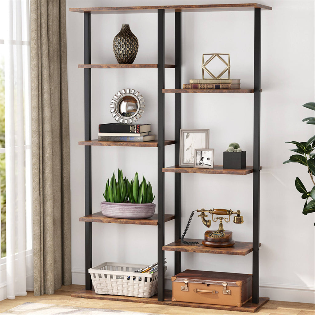 White 5-Tier Bookshelf K95044