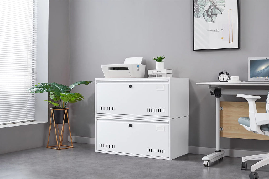 Lateral File Cabinet with Hanging Rod I6663