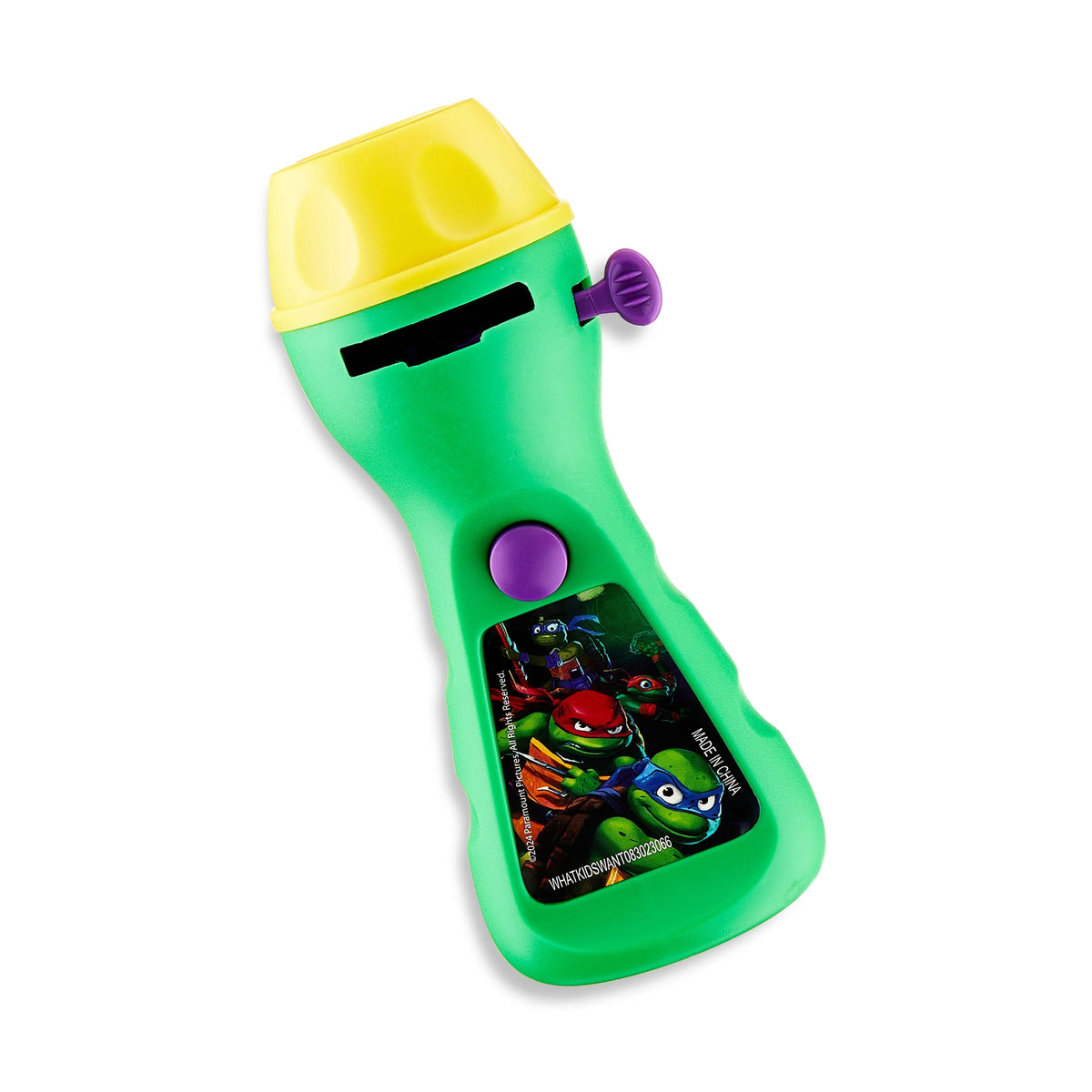 Projector Flashlight with 3 Plastic Slides L94450