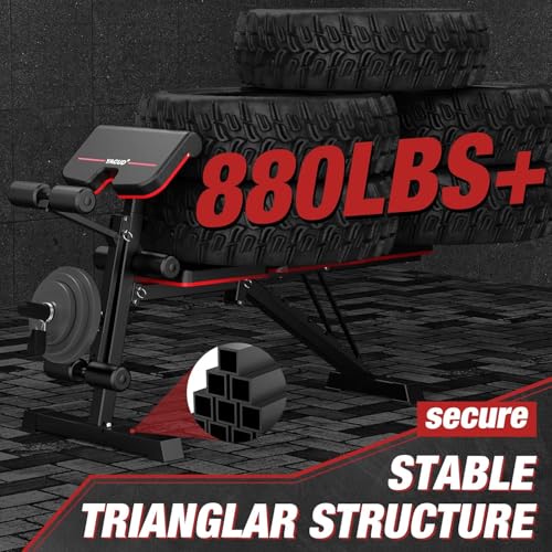 Adjustable Incline Decline Weight Bench F7648