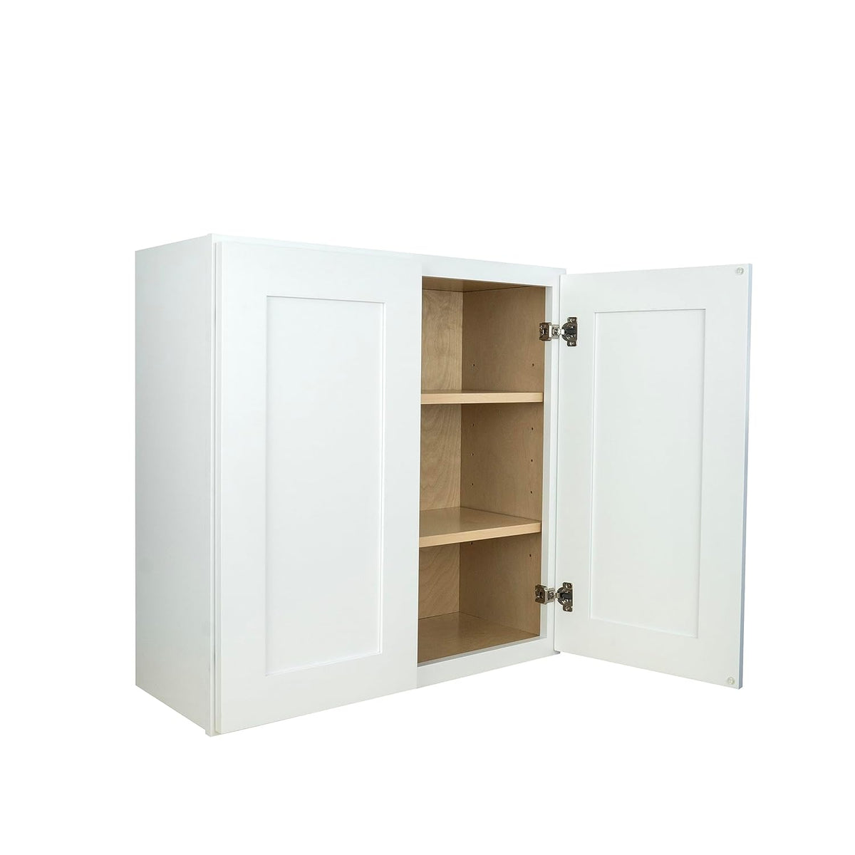 White 33 in. W x 12 in. D x 30 in. H Wall Kitchen Cabinet F952551