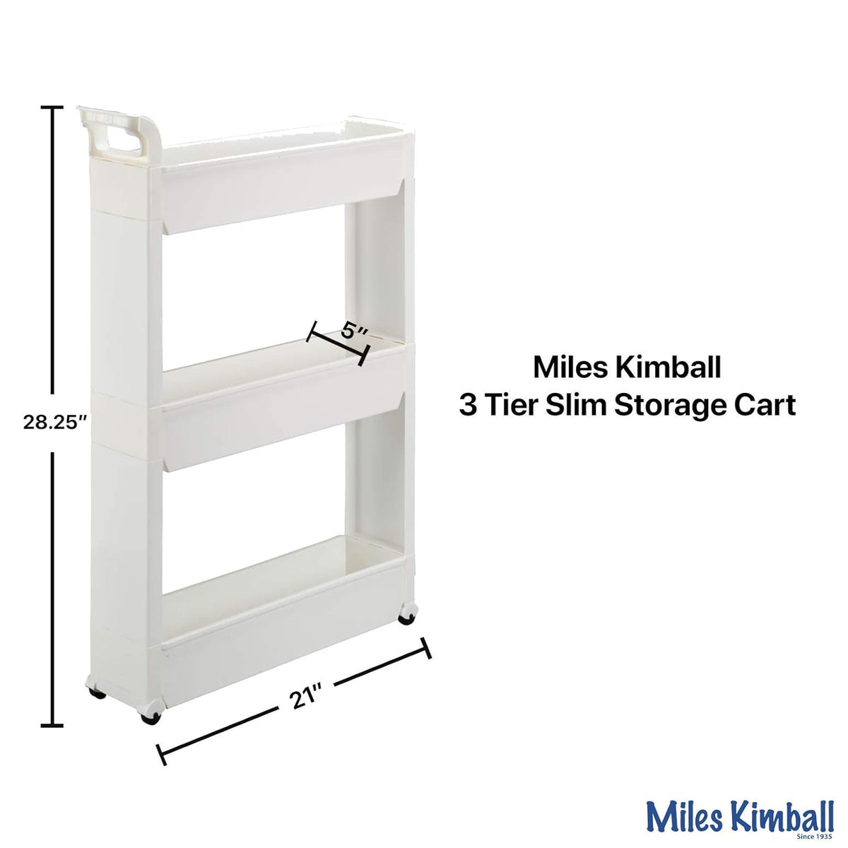 Slim Storage Cart 5 Tier I864