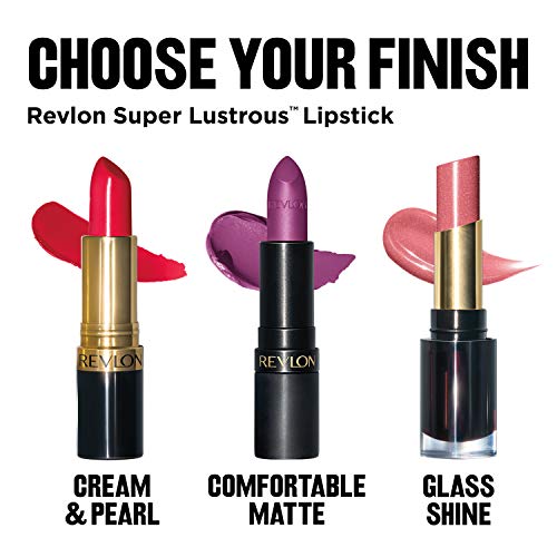 Super Lustrous Glass Shine Lipstick, 007 Glazed Mauve, 0.15 Oz Y779