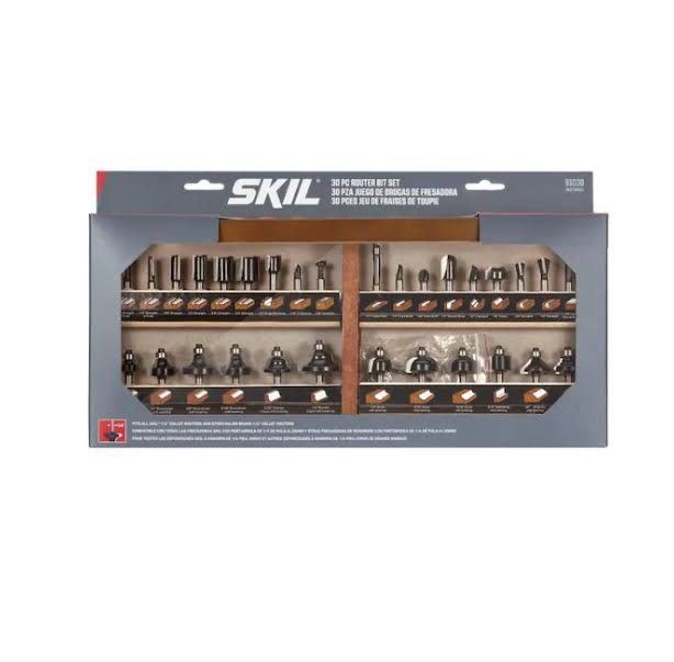 30-Piece Carbide Router Bit Set Y153423