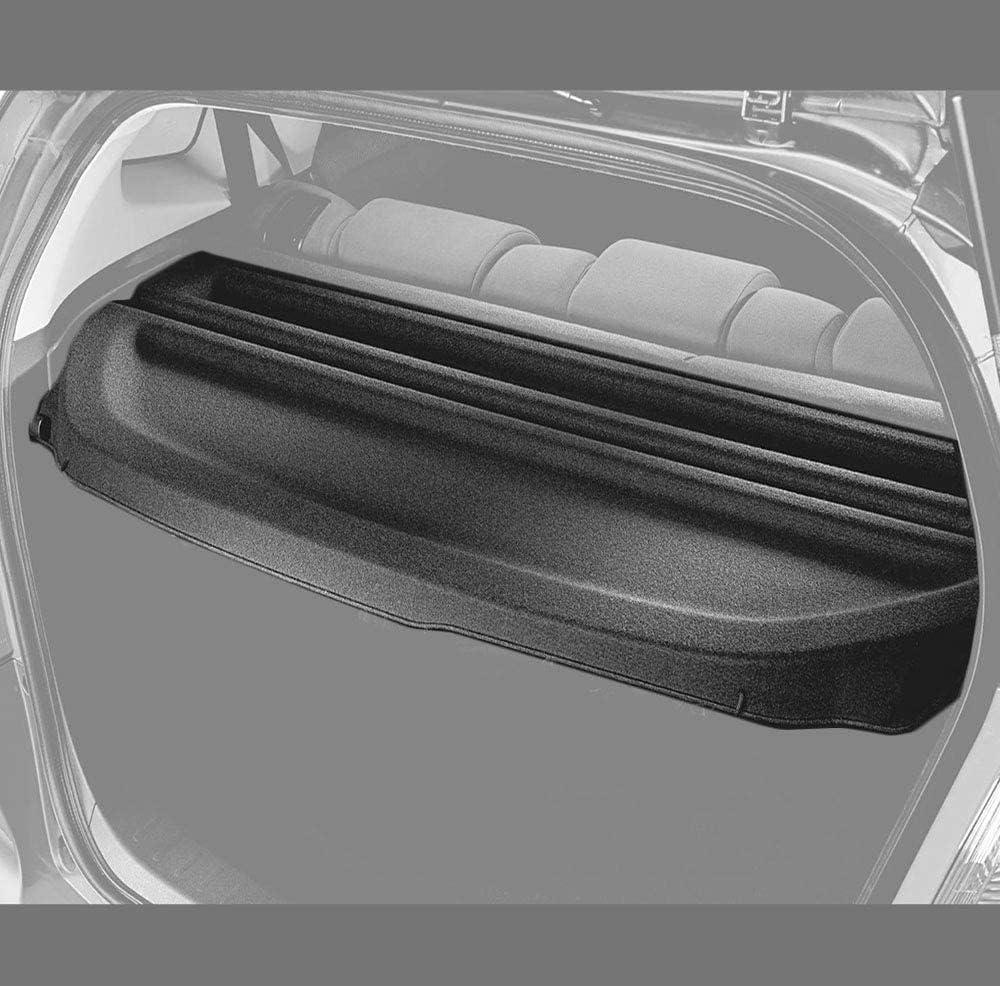 Black Rear Trunk Cover for Honda Fit C698