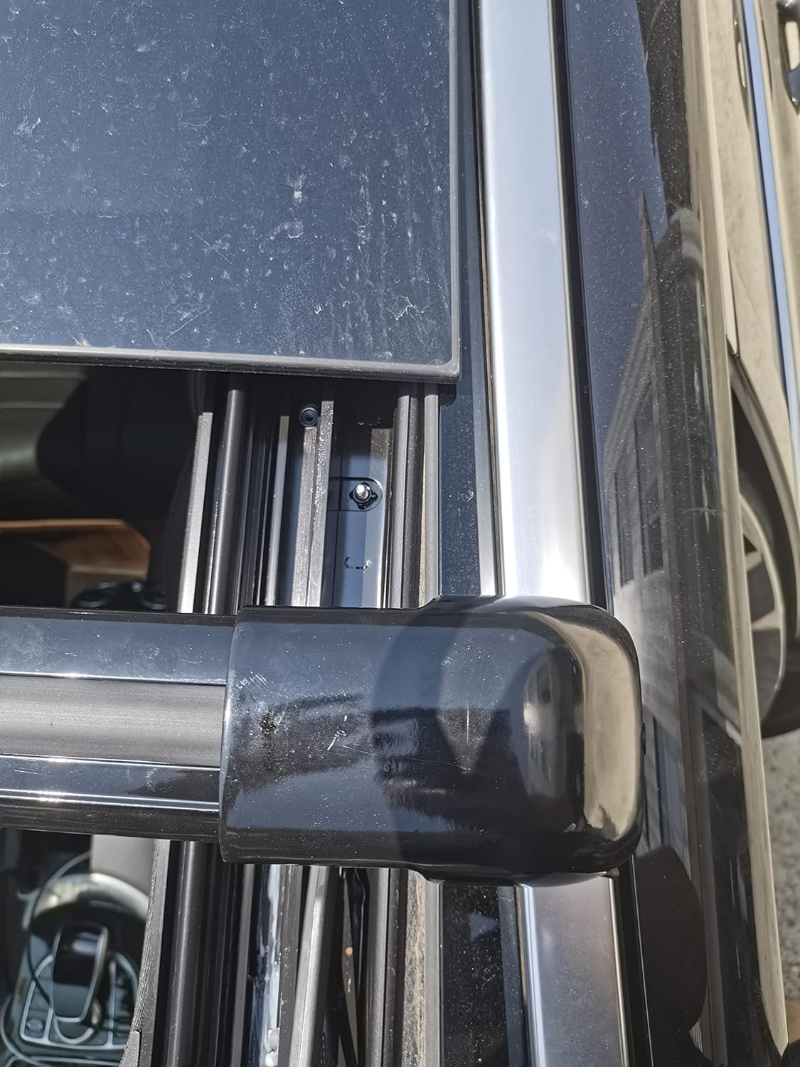 Black Aluminum Roof Rack Cross Bars R788745
