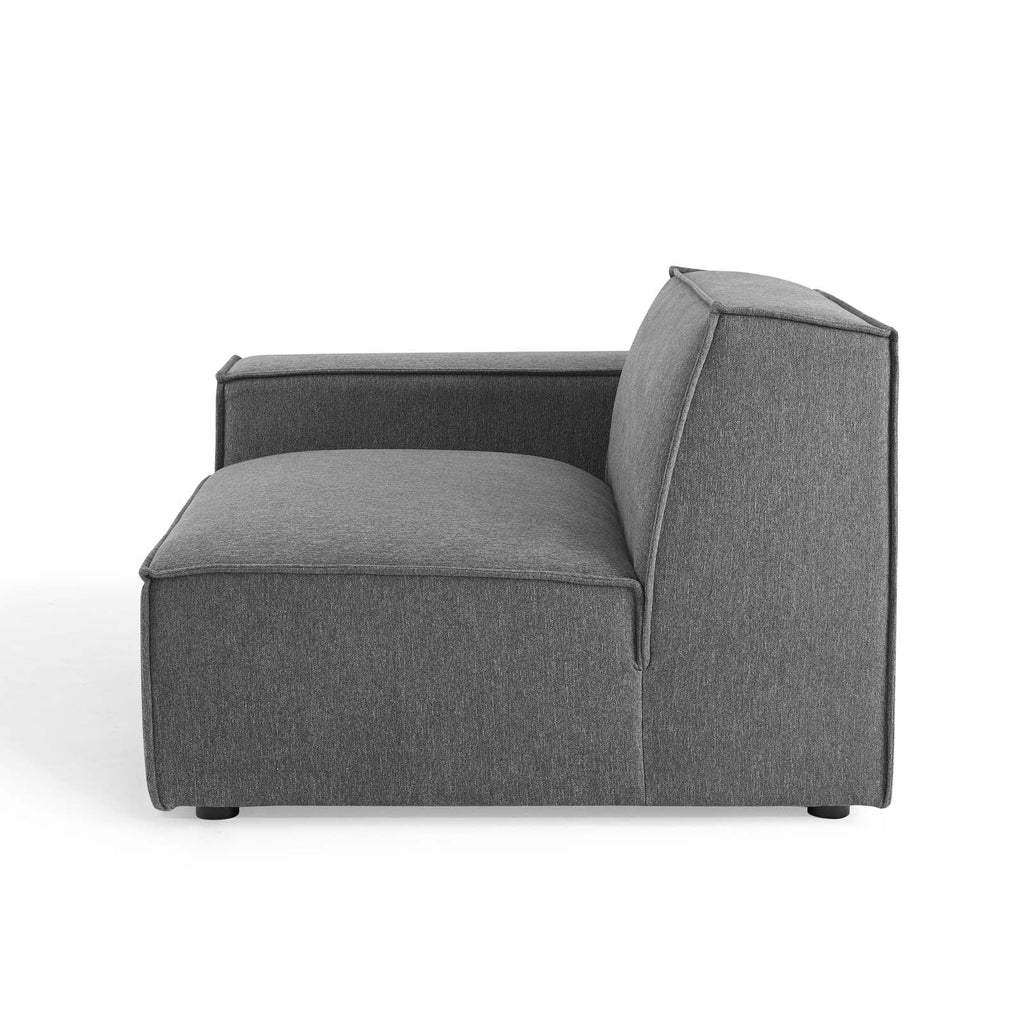 Charcoal Grey Fabric Modular Sofa U551167