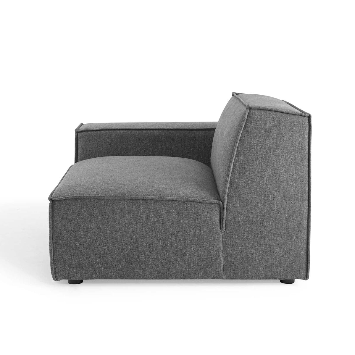 Charcoal Grey Fabric Modular Sofa U551167