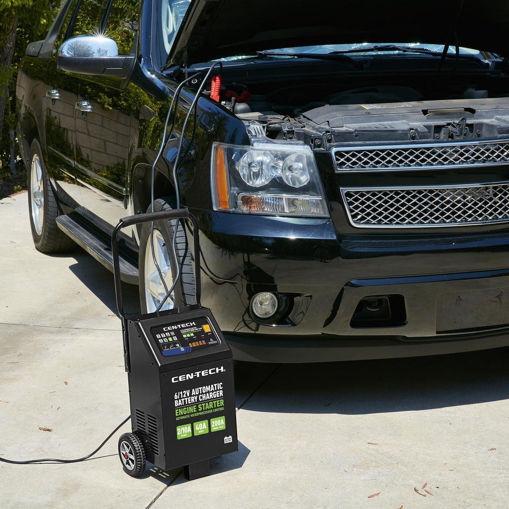 6/12V Automatic Battery Charger with Engine Jump Start M246119