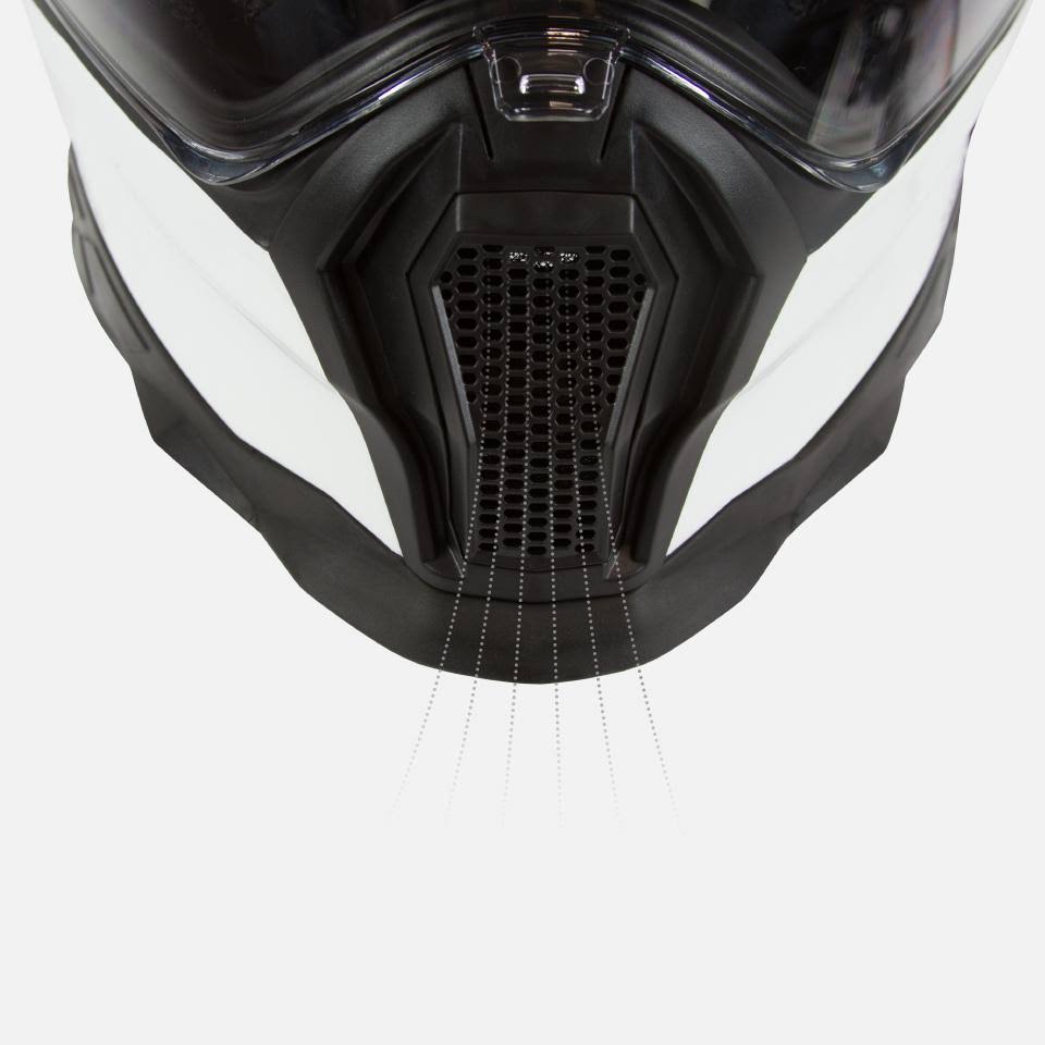 Black-Red-Blue Helmet Size 2XL C765