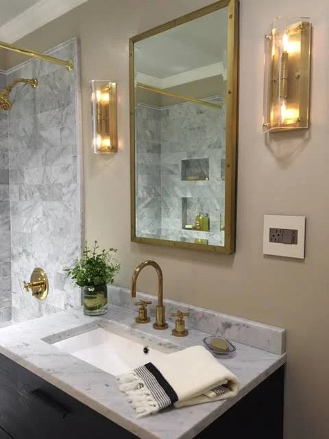 Carrara 6x18 Honed Marble Tile J508