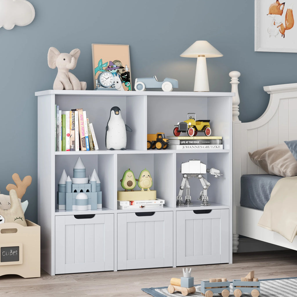 5 Cube Storage Organizer with Drawers N198