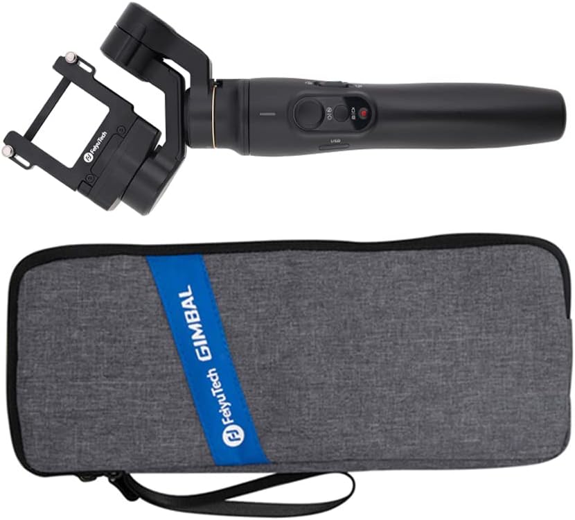 3-Axis Gimbal Stabilizer Telescoping Handheld for Action Camera with Mini Tripod N13019