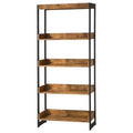 Antique Nutmeg 4 Shelf Bookcase L58095