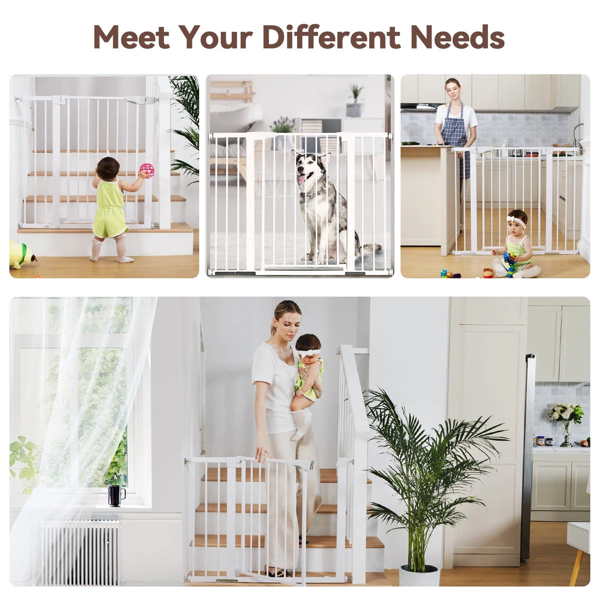 36'' Extra Tall 29.5-48.8'' Wide Baby Gate O6494