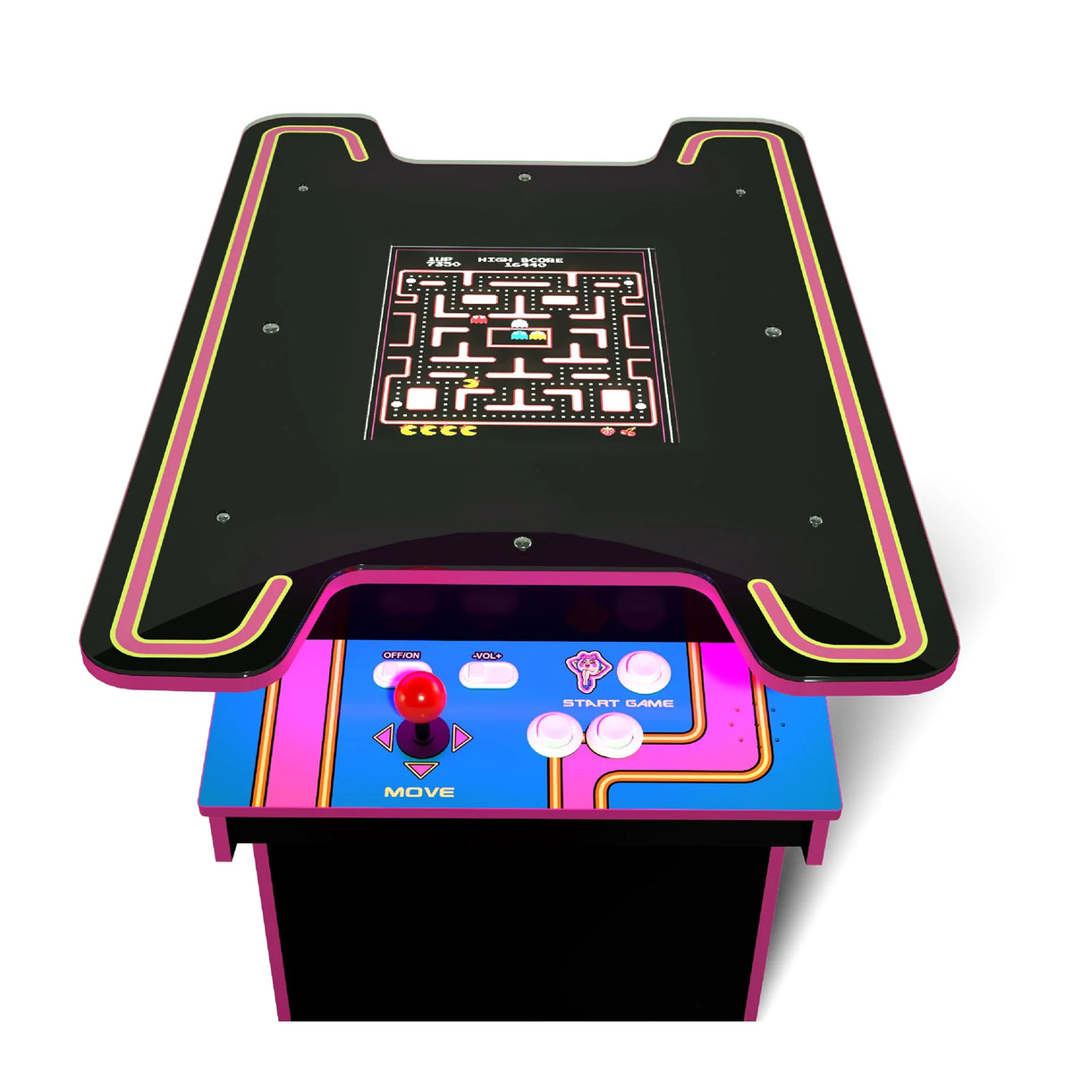 Black Arcade Table with 12 Games in 1 A510064