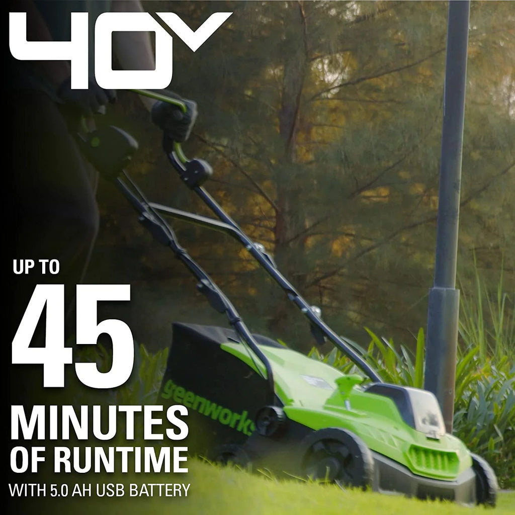 40V 2-In-1 Dethatcher Scarifier with 5Ah Battery and Charger W2277