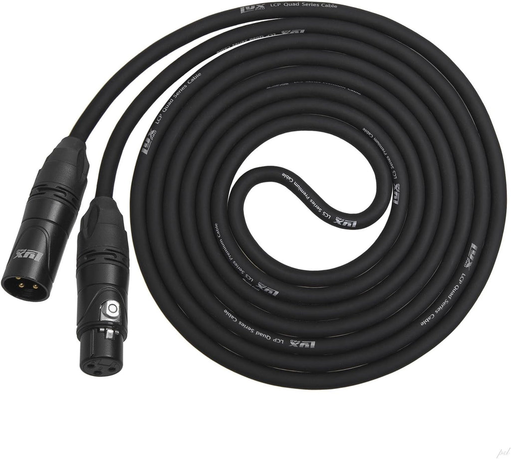 Black 100 ft XLR Microphone Cable R83250