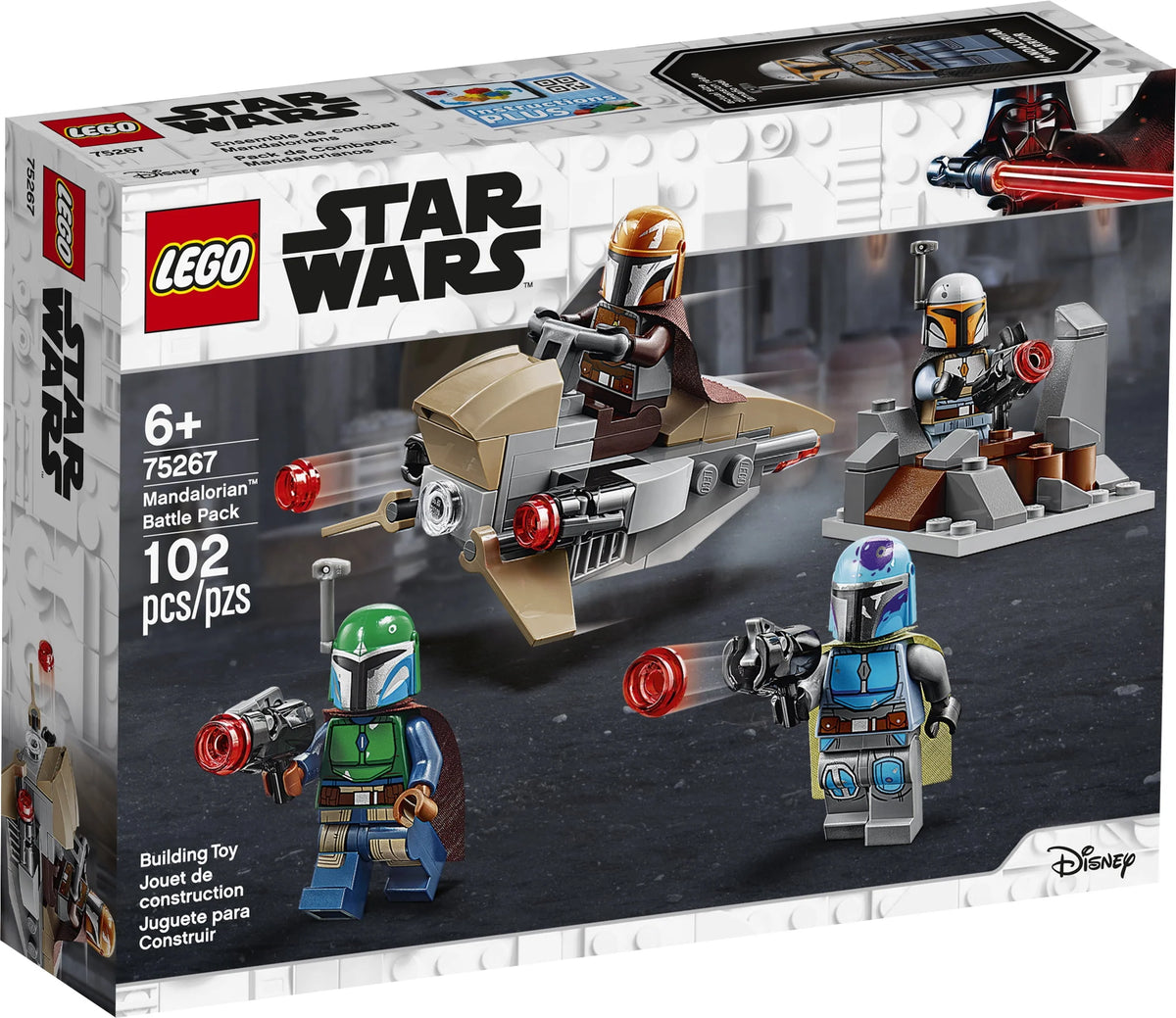 Mandalorian Battle Pack Building Kit 102 Pieces Y712997
