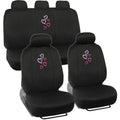 Pink 9pc Car Seat Covers I157