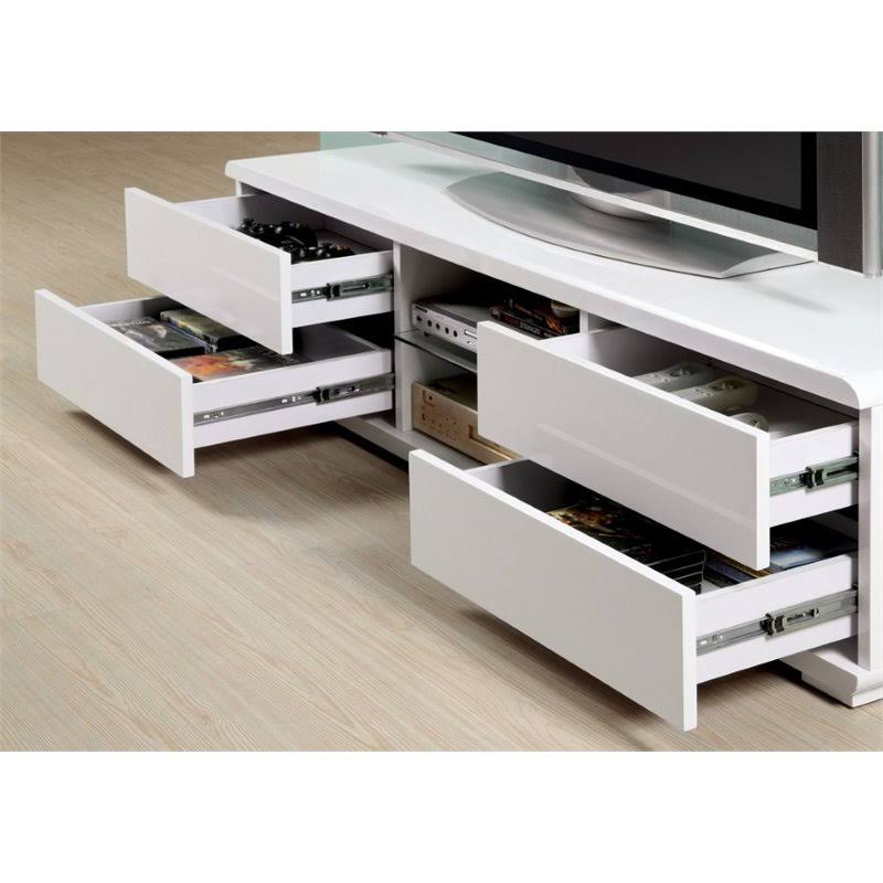White TV Stand A17966