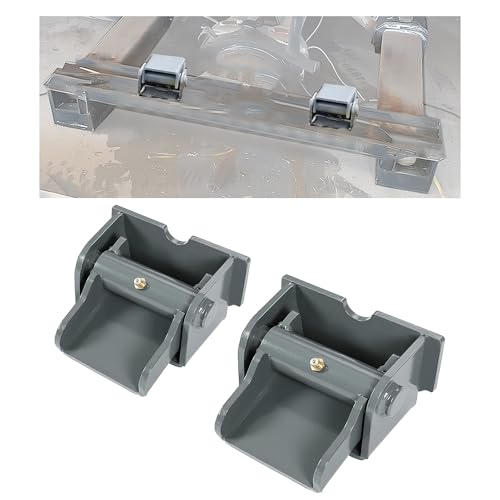 2Pcs Steel Dump Trailer Hinges with Grease Fitting M3826