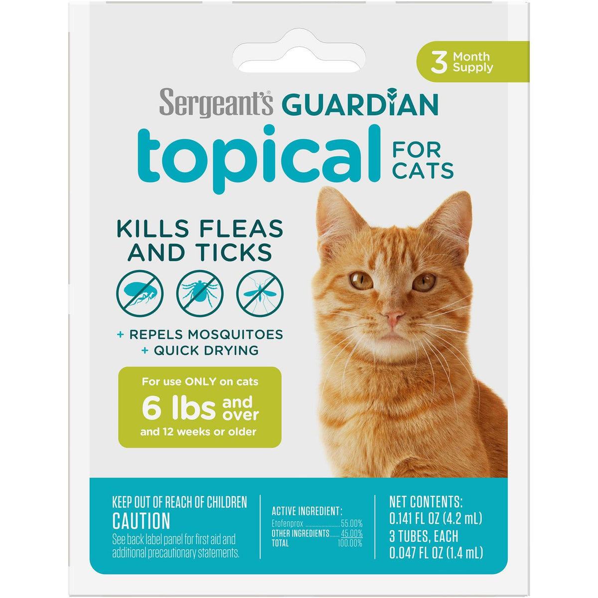 Flea and Tick Topical for Cats K549883