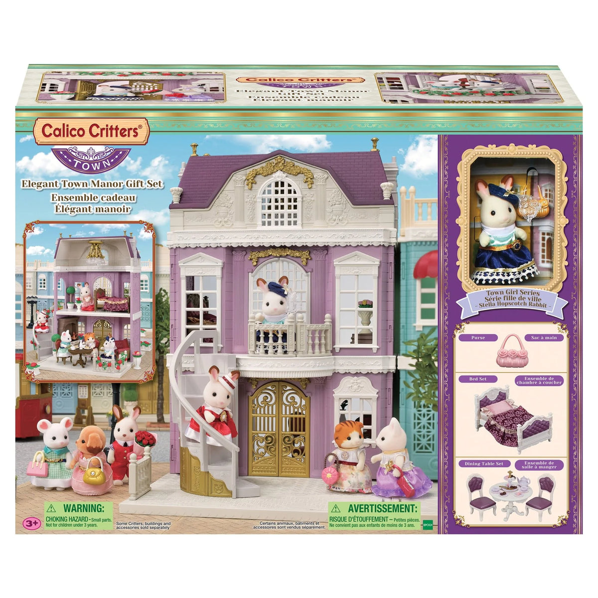 Dollhouse Playset with Figure, Furniture and Accessories F51884